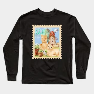 Alpaca and Farm Friend Long Sleeve T-Shirt